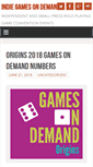 Mobile Screenshot of indiegamesondemand.org